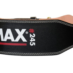 Пояс для важкої атлетики MadMax MFB-245 Full leather шкіряний Black M