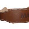 Пояс для важкої атлетики MadMax MFB-246 Full leather шкіряний Chocolate brown L