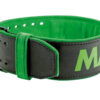 Пояс для важкої атлетики MadMax MFB-302 Quick Release Belt  шкіряний Black/Green XXL