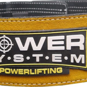 Пояс для важкої атлетики Power System Stronglift PS-3840 Black/Yellow S/M