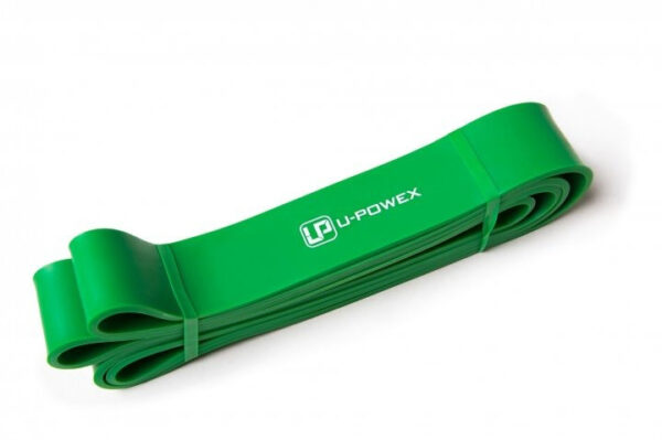 Еспандер-петля (гумка для фітнесу і кроссфіту) U-POWEX UP_1050 Pull up band (23-57kg) Green