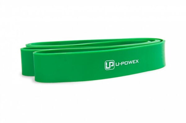 Еспандер-петля (гумка для фітнесу і кроссфіту) U-POWEX UP_1050 Pull up band (23-57kg) Green