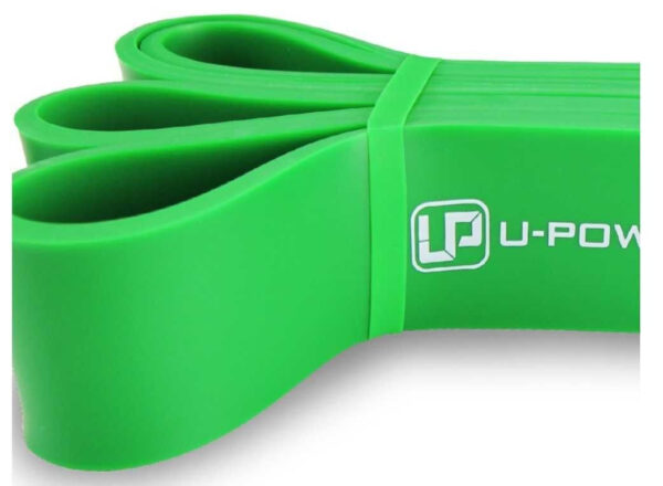 Еспандер-петля (гумка для фітнесу і кроссфіту) U-POWEX UP_1050 Pull up band (23-57kg) Green