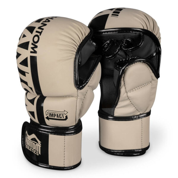 Рукавиці для ММА Phantom APEX Sparring Sand L/XL (капа в подарунок)