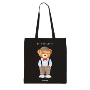 Екошопер BookOpt ВК4057 Teddy Bear (Be Excellent) чорний