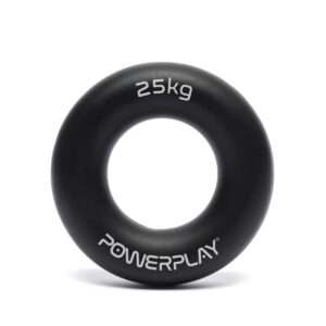 Еспандер кистьовий силіконовий PowerPlay PP-4324 Hand Grip Ring Hard 25 кг. Чорний