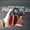 Еспандер кистьовий PowerPlay PP-4323 з регульованим навантаженням 10-40 кг. Strength Grip Чорно-червоний