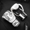 Боксерські рукавиці Phantom Muay Thai White 10 унцій (бинти в подарунок)