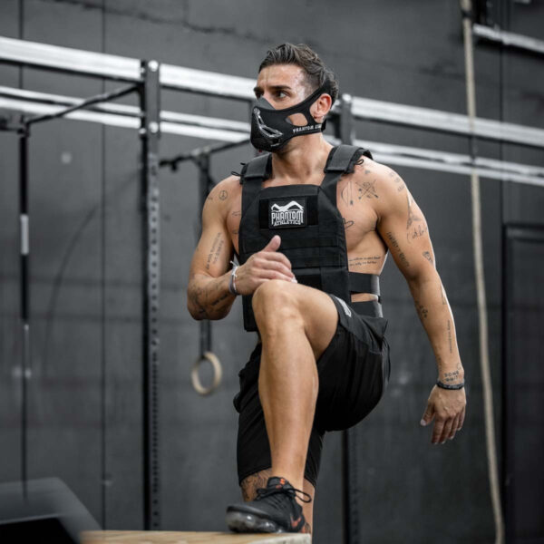 Маска для тренування дихання Phantom Training Mask Carbon L