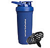 Шейкер спортивний SmartShake металевий Reforce Stainless Steel 30oz/900ml Navy Blue