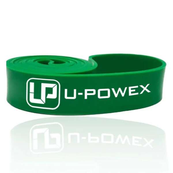 Еспандер-петля (гумка для фітнесу і кроссфіту) U-POWEX UP_1050 Pull up band (23-57kg) Green