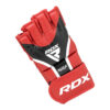 Рукавиці для ММА RDX AURA PLUS T-17 Red/Black S (капа у комплекті)