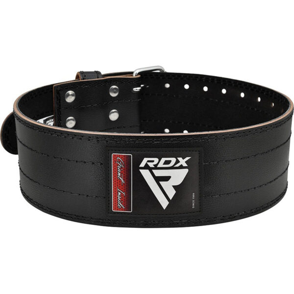 Пояс для пауерліфтингу RDX RD1 шкіряний Black S