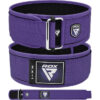 Пояс для важкої атлетики RDX RX1 Weight Lifting Belt Purple XS