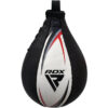 Пневмогруша боксерська RDX 2Y Boxing Speed Ball Leather Multi White/Red