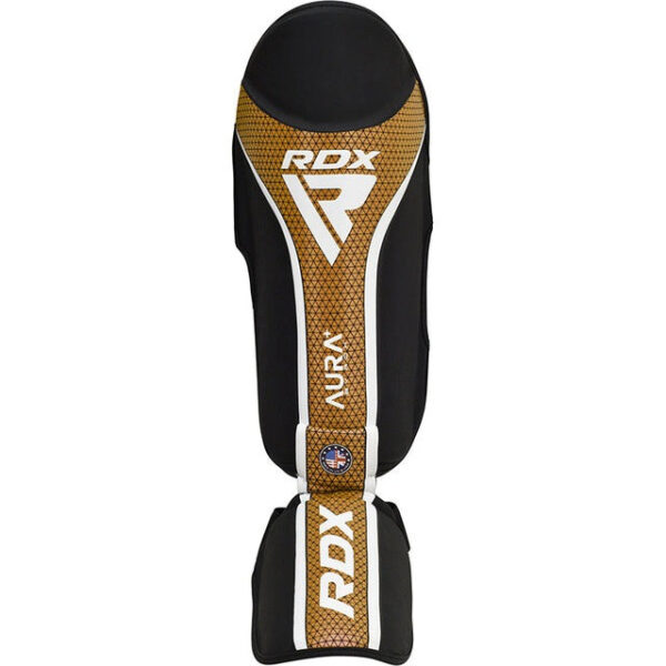 Захист гомілки та стопи RDX SHIN INSTEP AURA PLUS T-17 Black Golden M