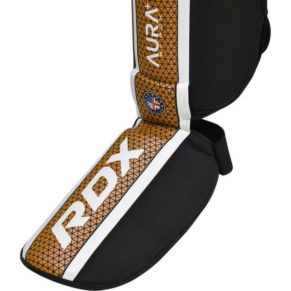 Захист гомілки та стопи RDX SHIN INSTEP AURA PLUS T-17 Black Golden M