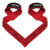 Лямки для тяги RDX S4 Gym Cotton Gel Straps Red Plus