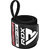 Бинти для зап'ясть (кистьові бинти) RDX W3 Gym Wrist Wraps Full Black