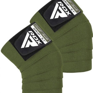 Бинти на коліна RDX K1 GYM Knee Wraps Army Green