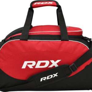 Спортивна сумка RDX R1 Duffel Bag with Backpack Straps Black/Red