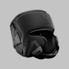 Боксерський шолом RDX T15 Noir Cheek Protector Matte Black  L (капа у комплекті)