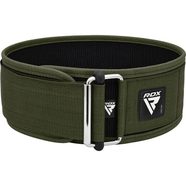 Пояс для важкої атлетики RDX RX1 Weight Lifting Belt Army Green L