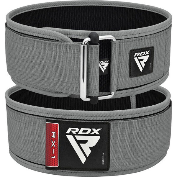 Пояс для важкої атлетики RDX RX1 Weight Lifting Belt Grey L