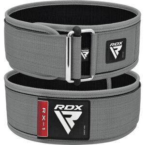 Пояс для важкої атлетики RDX RX1 Weight Lifting Belt Grey M