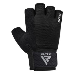 Рукавички для фітнесу RDX W1 Half Black Plus L