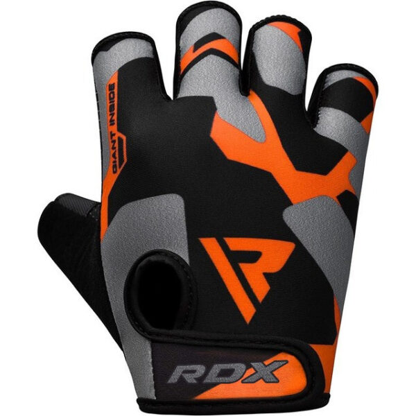 Рукавички для фітнесу RDX F6 Sumblimation Orange XXL