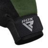 Рукавички для фітнесу RDX W1 Half Army Green Plus M