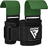 Гаки для тяги на зап'ястя RDX W5 Gym Hook Strap Army Green Plus