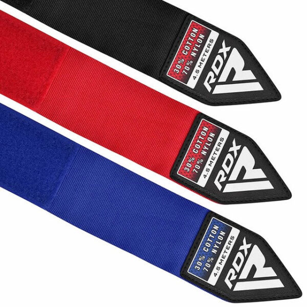 Бинти для боксу RDX RB Hand Wraps Combine 3 пари Red