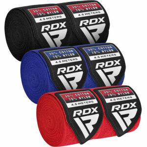 Бинти для боксу RDX RB Hand Wraps Combine 3 пари Red