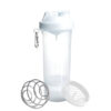 Шейкер спортивний SmartShake Slim 500ml Pure White