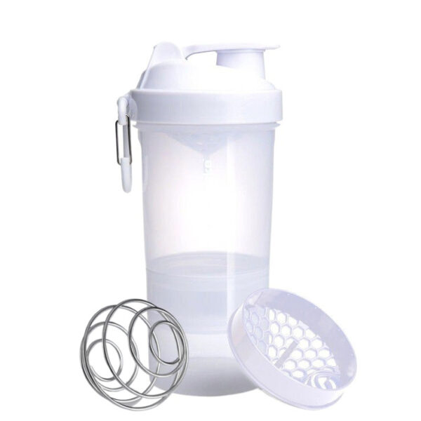 Шейкер спортивний SmartShake Original2GO 600ml Pure White