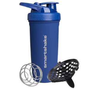 Шейкер спортивний SmartShake металевий Reforce Stainless Steel 30oz/900ml Navy Blue