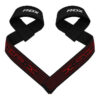 Лямки для тяги RDX S4 Gym Cotton Gel Straps Black Plus