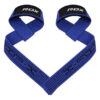 Лямки для тяги RDX S4 Gym Cotton Gel Straps Blue Plus