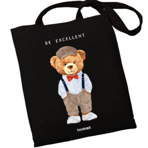 Екошопер BookOpt ВК4057 Teddy Bear (Be Excellent) чорний