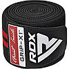 Бинти на коліна RDX GYM KNEE WRAP R11 BLACK/RED