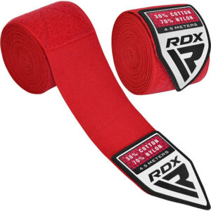 Бинти для боксу RDX WX Professional Boxing Hand Wraps Red (4.5м.)