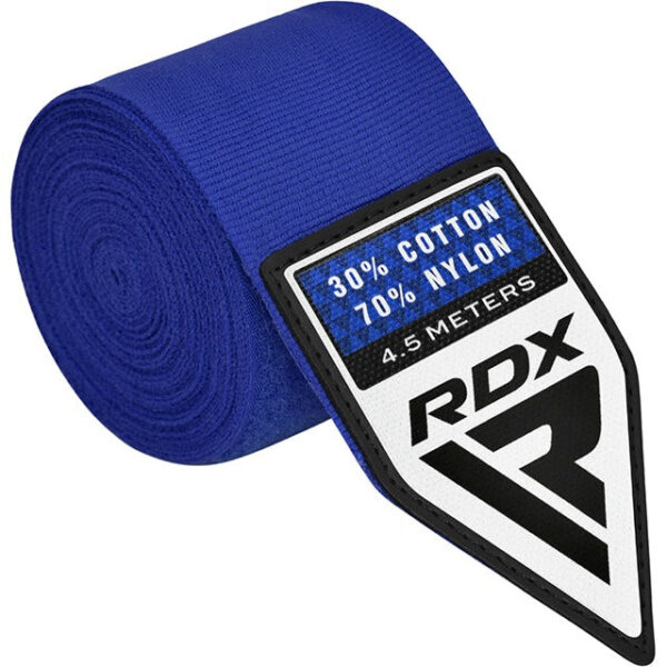 Бинти для боксу RDX WX Professional Boxing Hand Wraps Blue (4.5м.)