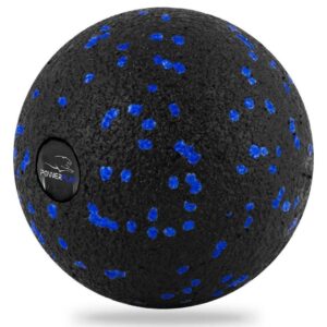 Масажний м'яч PowerPlay PP-4350 Epp Massage Ball (d8) Чорно/Синій