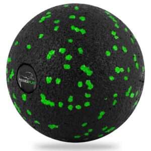 Масажний м'яч PowerPlay PP-4350 Epp Massage Ball (d8) Чорно/Зелений