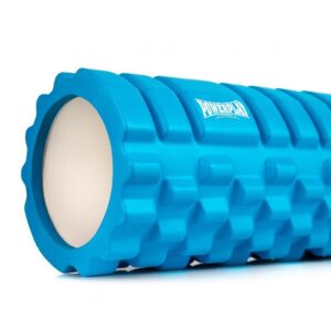 Масажний ролик (роллер) PowerPlay 4025 Massage Roller Синій (33x14см.)