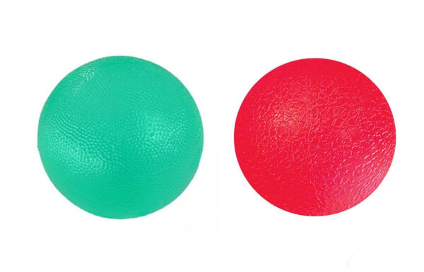 Набір силіконових еспандерів-м'яч (тренажер для кисті) PowerPlay PP-4339 Grip Ball Set (набір 3 шт.)