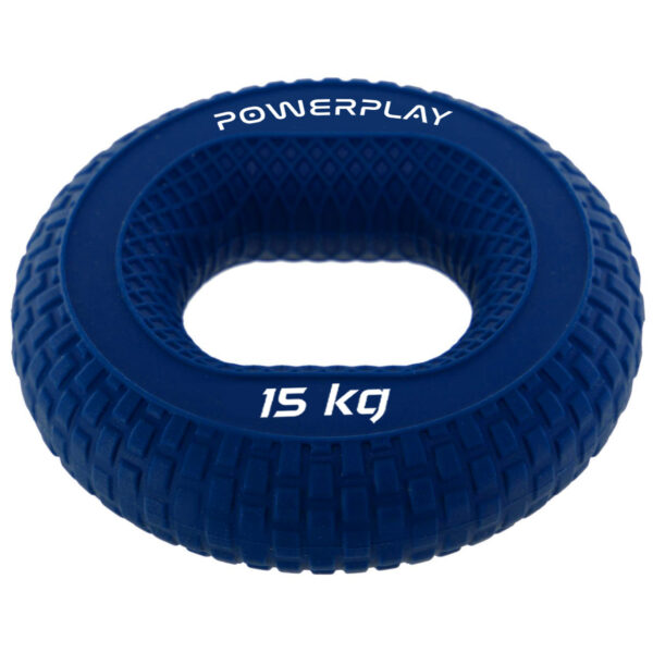 Еспандер кистьовий силіконовий PowerPlay PP-4333 Hand Grip Light 15 кг. Синій