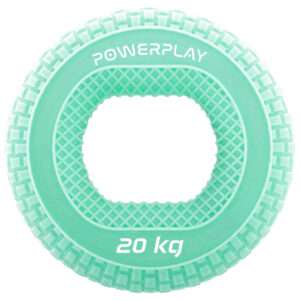 Еспандер кистьовий силіконовий PowerPlay PP-4333 Hand Grip Medium 20 кг. Зелений